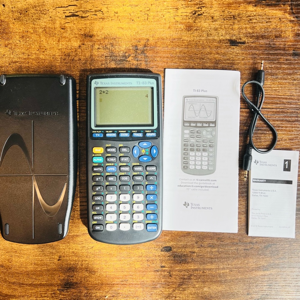 SOLDTexas Instruments TI-83 Plus Calculator Excellent Condition